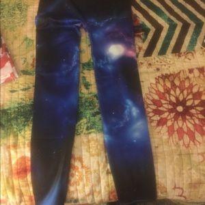 Brand new dark galaxy leggings.